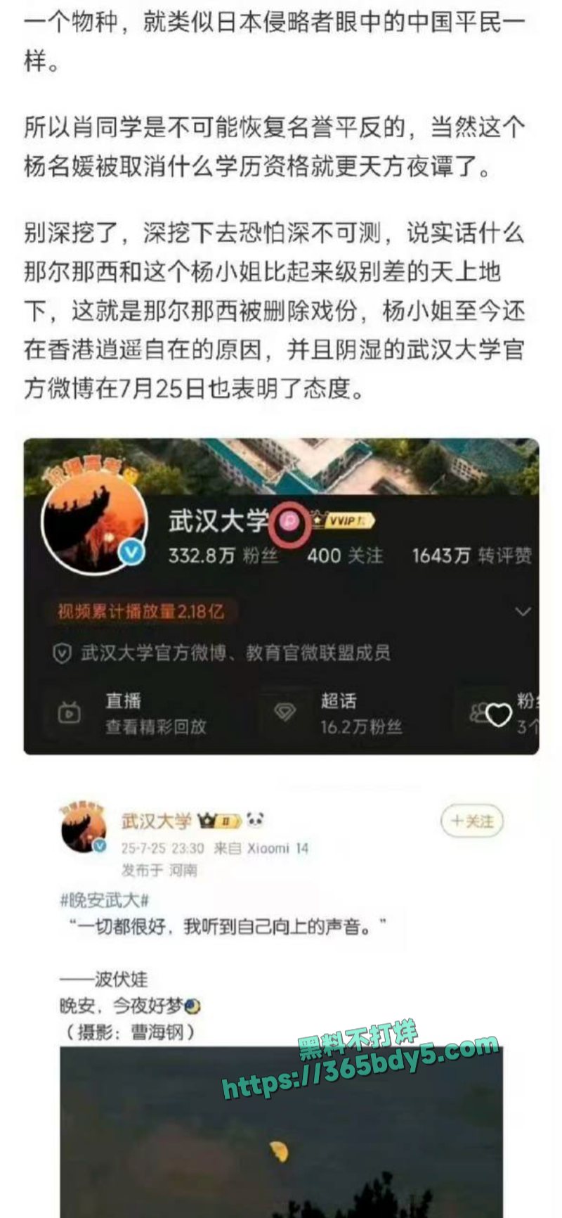 李然于心 揭武汉大学诬女论文抄袭5