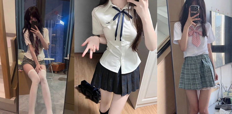 盘点那些娇嫩可口的极品JK嫩妹