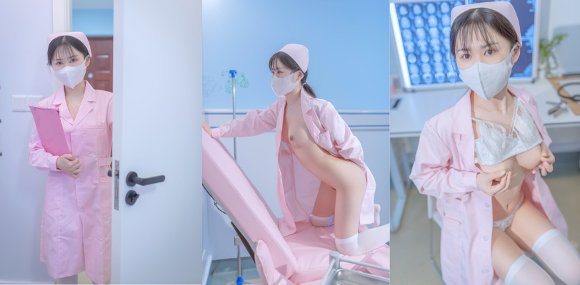 青春无敌S级完美身材 推特女神 鹿初少女 COSER私拍痴女护士粉嫩私处完美一线天