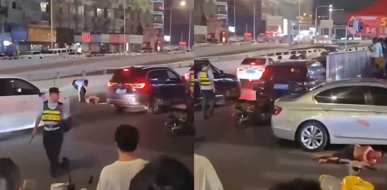 南宁大沙田夜市惊魂 赤裸男子街头血战 抖音视频疯传 警方紧急介入