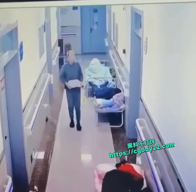 老头搬大石头在医院走廊杀人4