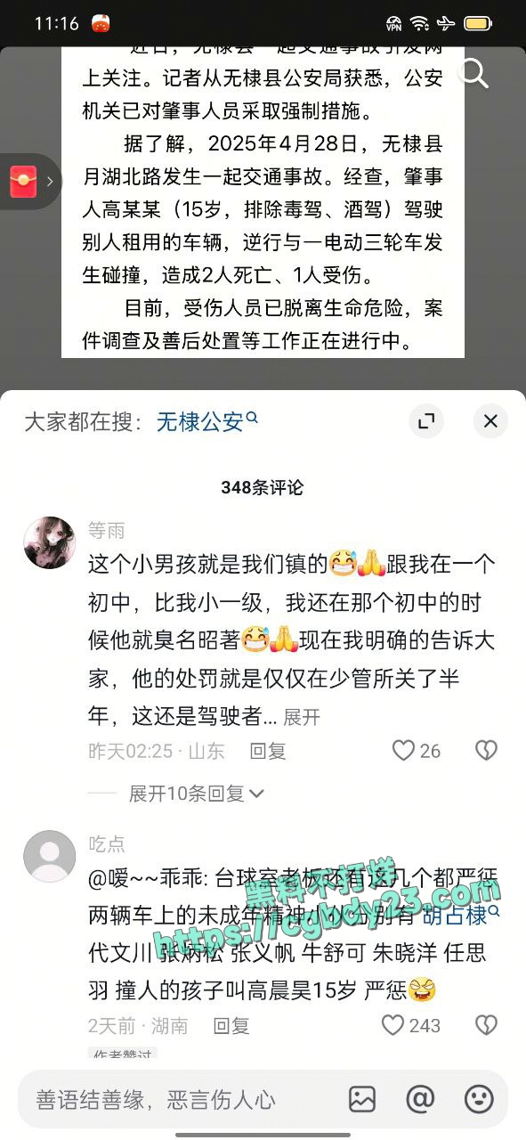 奶奶送两个妹妹上学被车撞死5