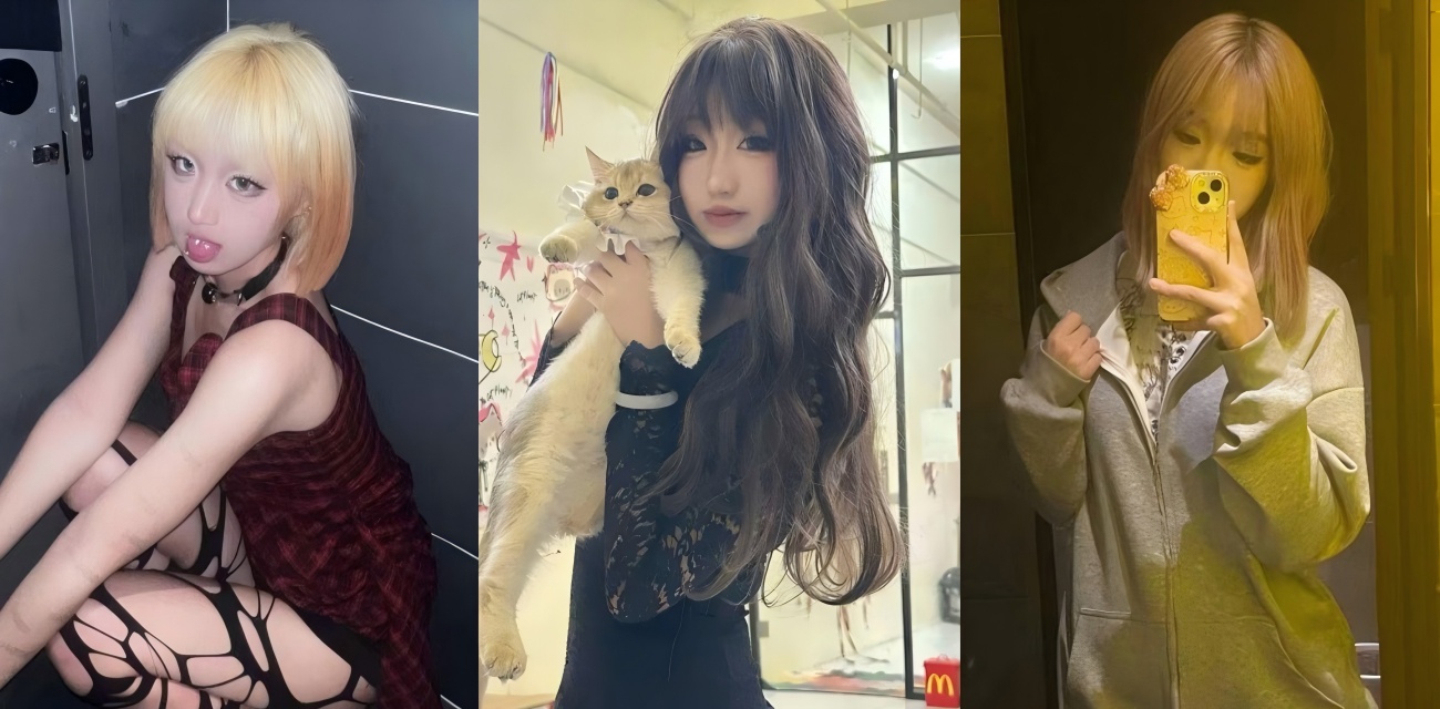 辽宁商贸职业学院 黄毛杀马特学生假屌猛插潮喷不停 舔棒扇耳光超带劲