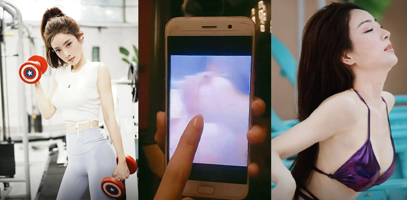 女演员 马卉 在直播间 分享自己的油画作品 惊见胸部照 遭疯狂传播