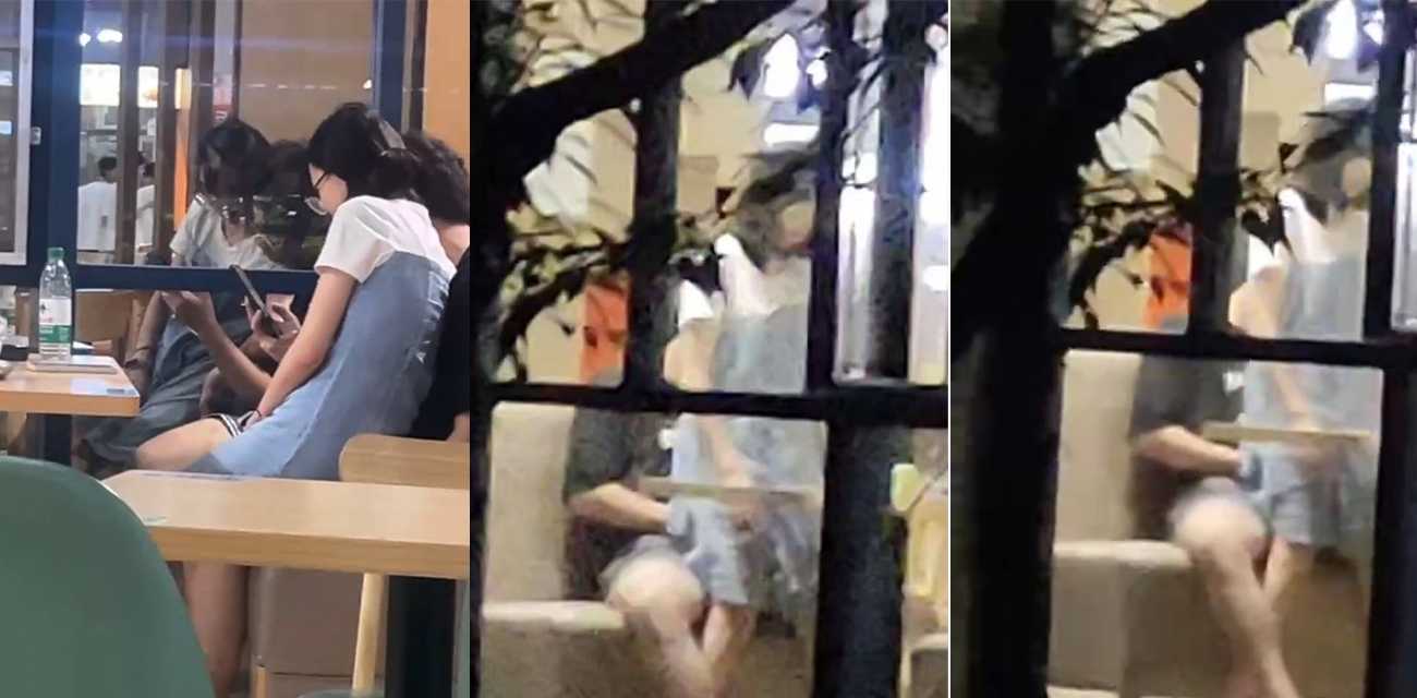 南通大学食堂情侣do瓜 多角度记录插入瞬间 还得是大学生会玩偷摸插