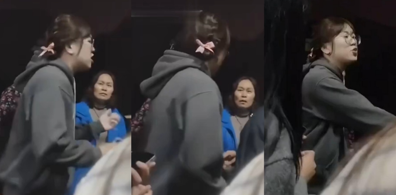 某大学男生男扮女装 戴粉色蝴蝶结混进女浴室 被同班女生当场认出
