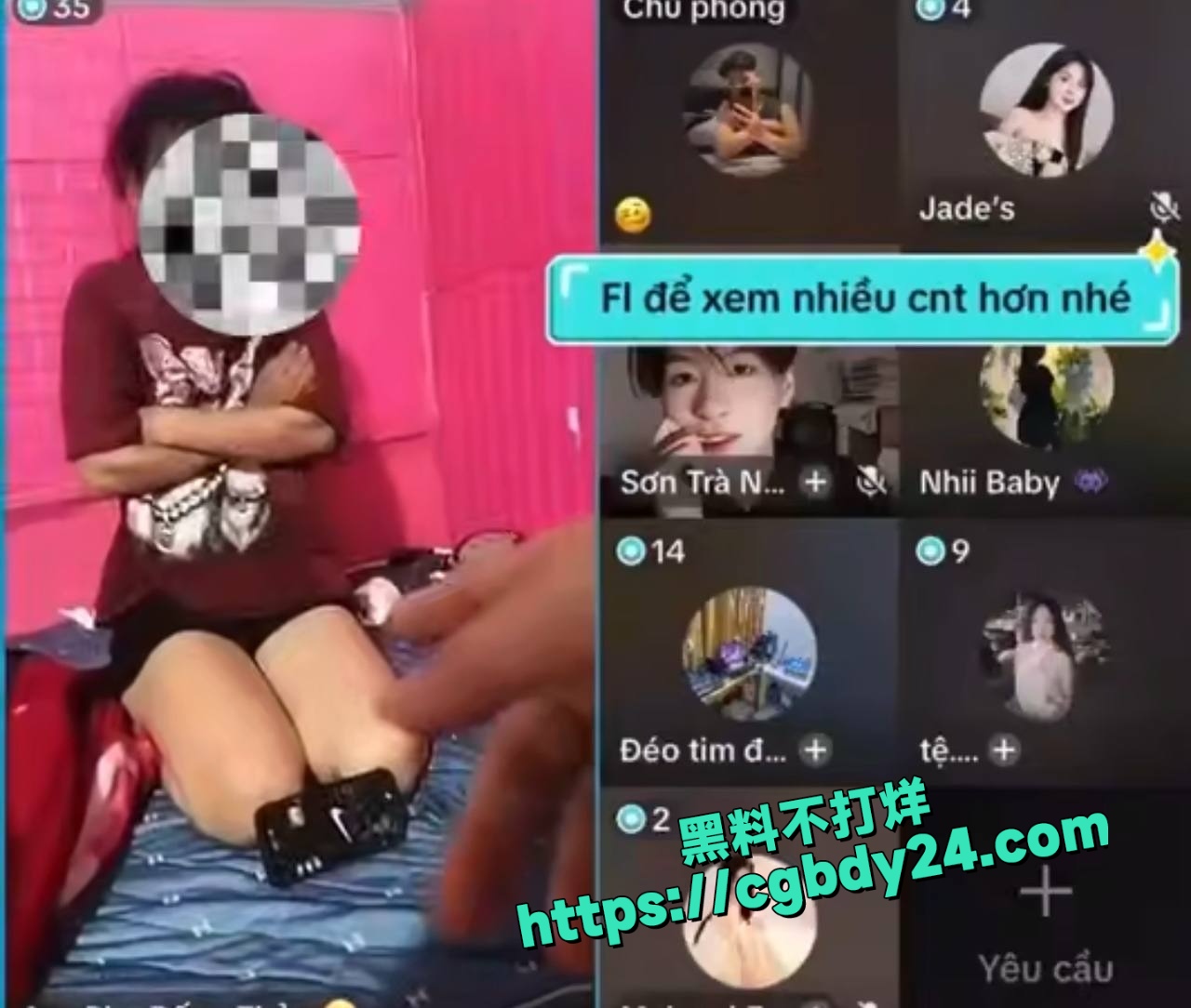 越南精神小妹直播霸凌8