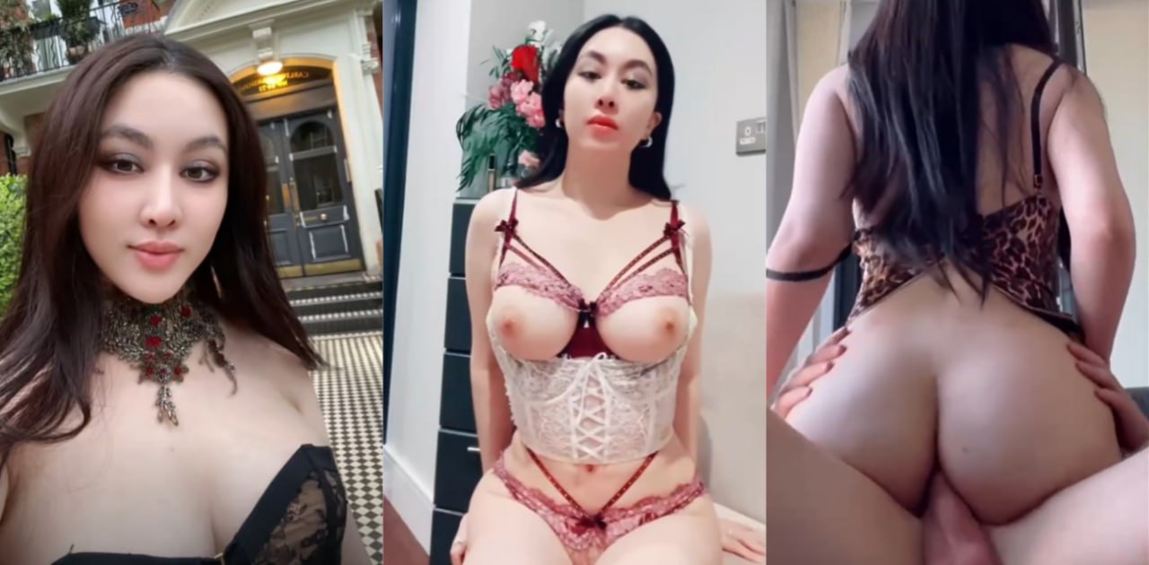 抖音女网红 小玩子私私私 真名 吴春荣 英国伦敦华裔 在网找不同的老外做爱 尝试不同的洋屌！