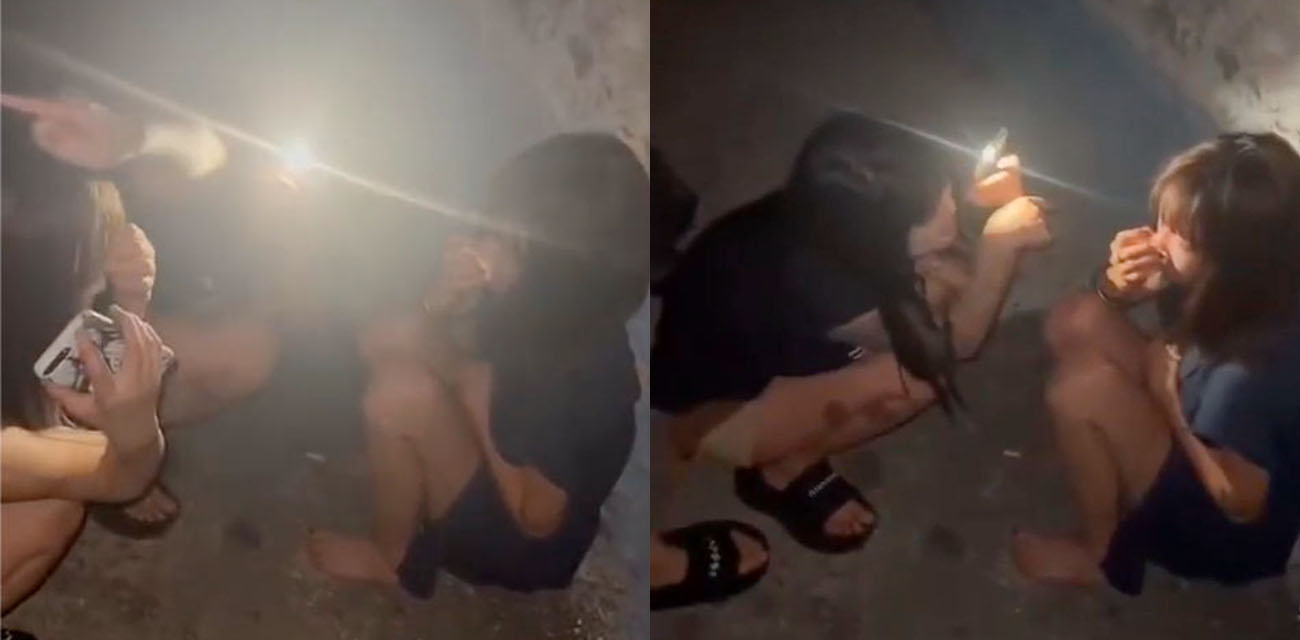最新精神小妹霸凌现场 施起暴来简直毫无人性 将别人吊带都扯掉了真是畜生