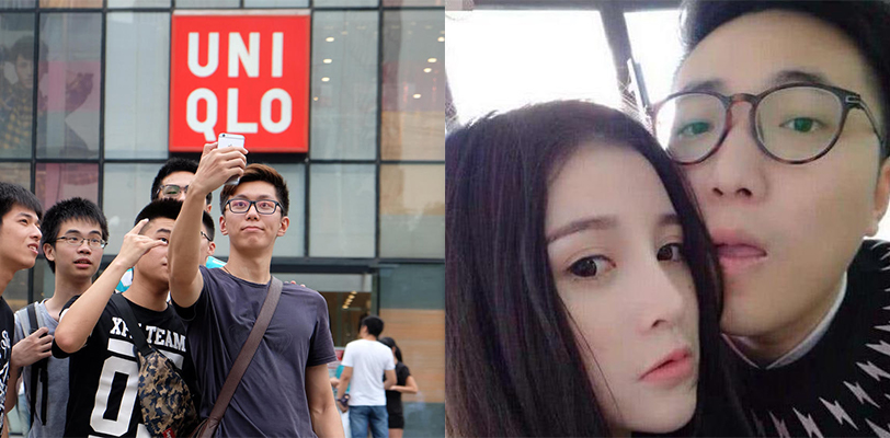 老瓜新吃 经典回顾北京三里屯优衣库试衣间做爱事件 女主表情投入 销魂贴墙后入