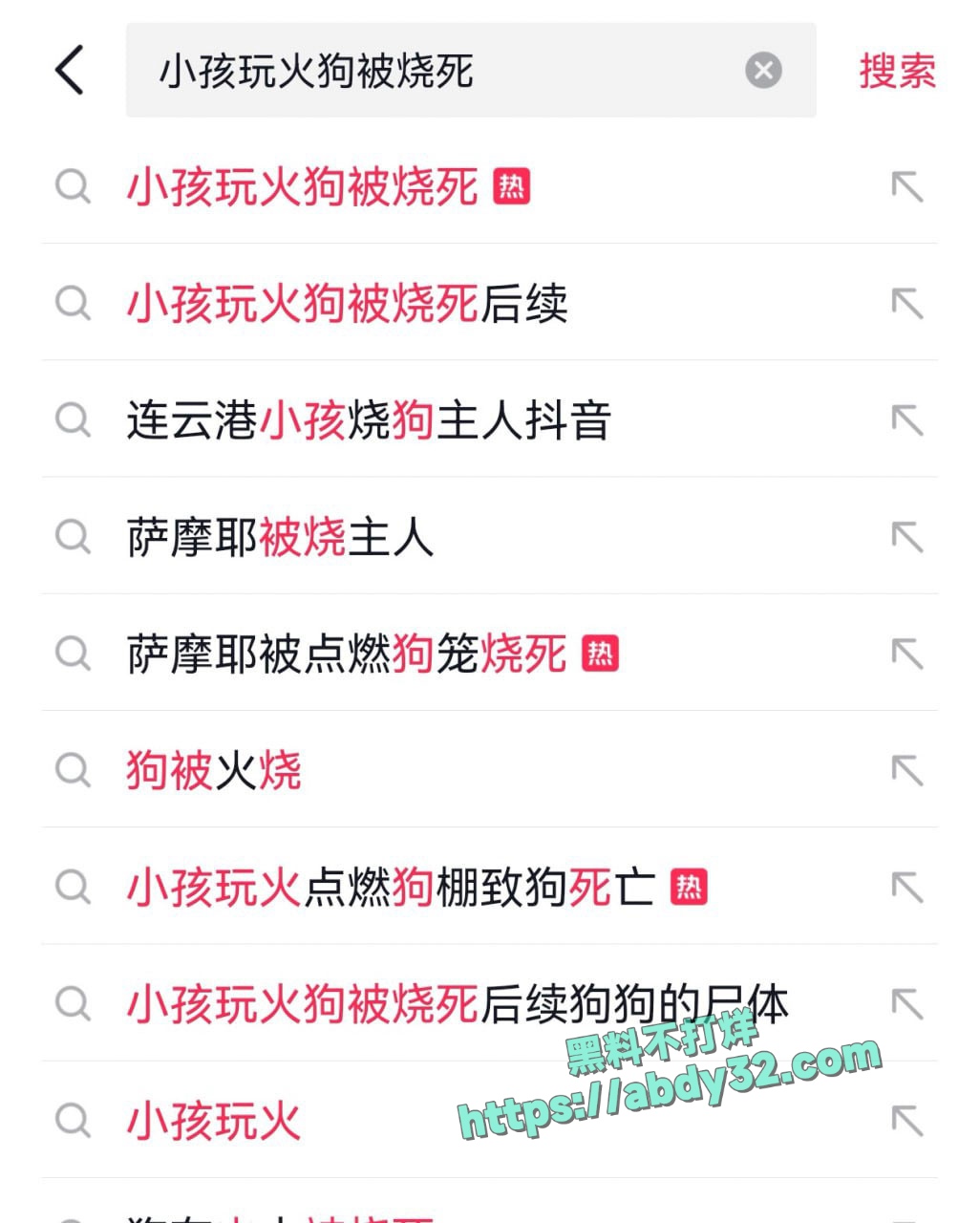 连云港两男孩烧死笼中萨摩耶  1