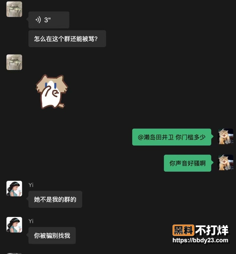 BBW微信群 12