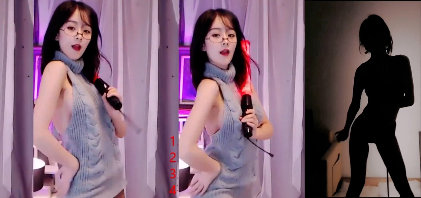 斗鱼女主播 楚朦朦 大跳影子脱衣舞 什么都没漏 又好像什么都漏了！