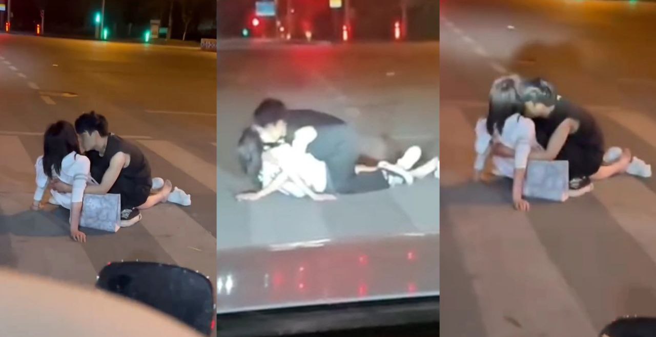 西昌万人小区与春城学校红绿灯路口 女子被灌药迷奸 躺在路口被男子当众猥亵