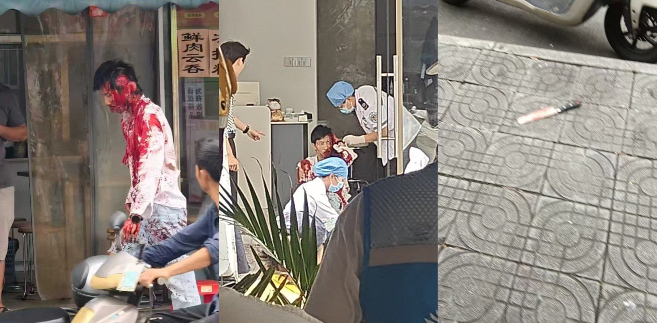 广西柳州柳北大润发附近砍人事件 男子持刀随机伤人致1死1伤现场视频 社重新重新会安全隐患引发热议