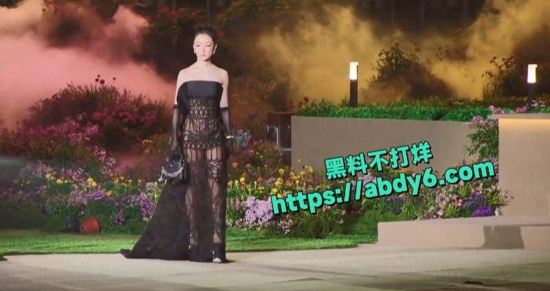 VOGUE红毯周冬雨透视装争议 5