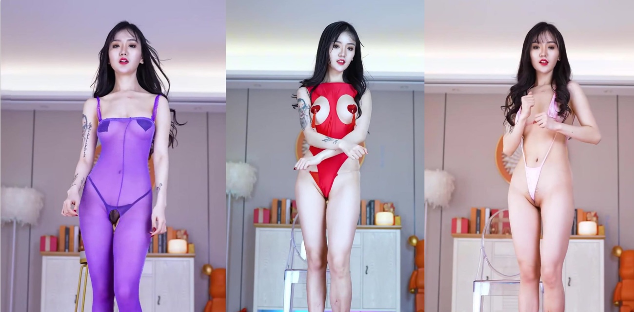维拉ROCKMAN哈莉穿情趣开档连体热舞 翘臀展示骚货样子藏都藏不住
