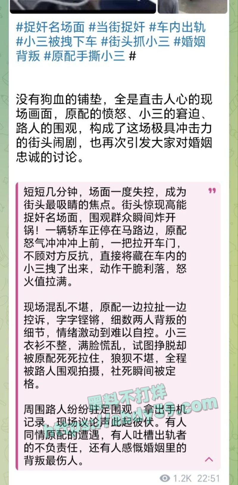 当街围堵捉奸老公2