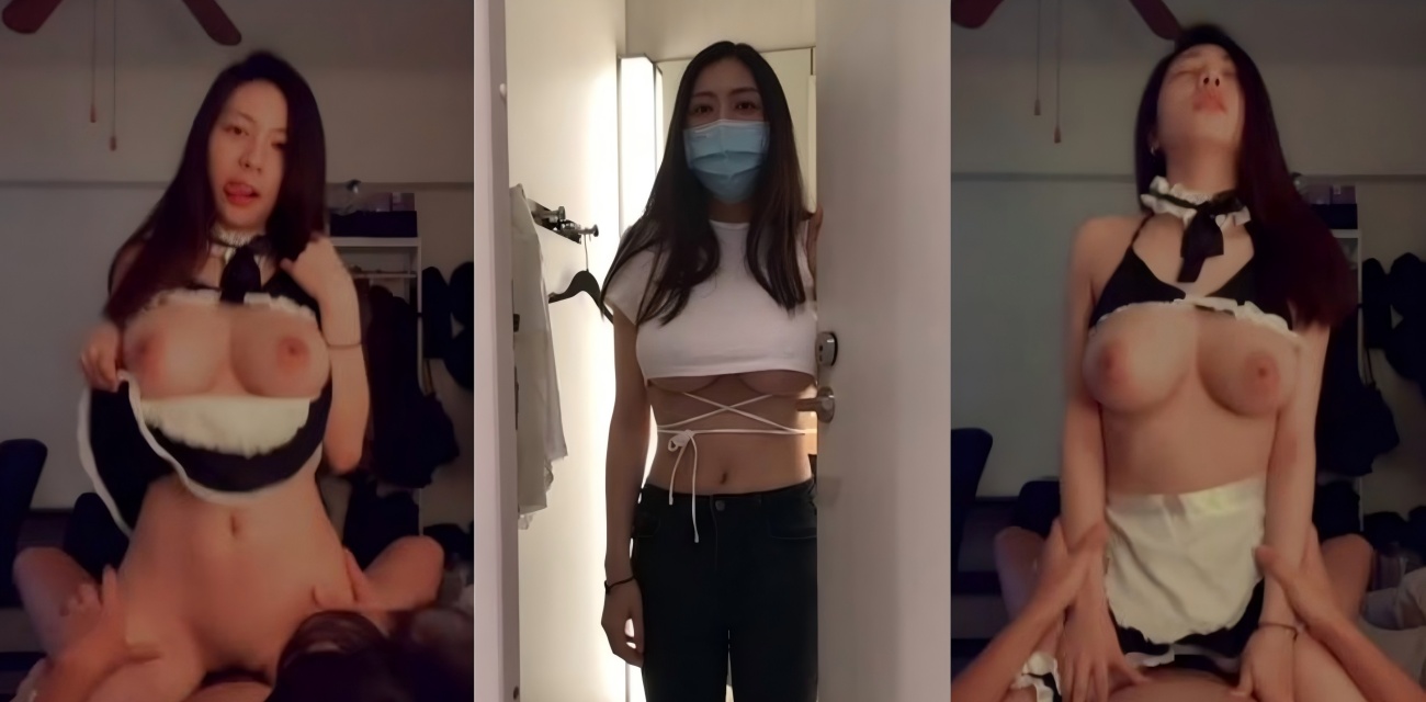 台湾李莜萱情趣装私拍超辣 G杯大奶晃不停 后入高潮射肚子