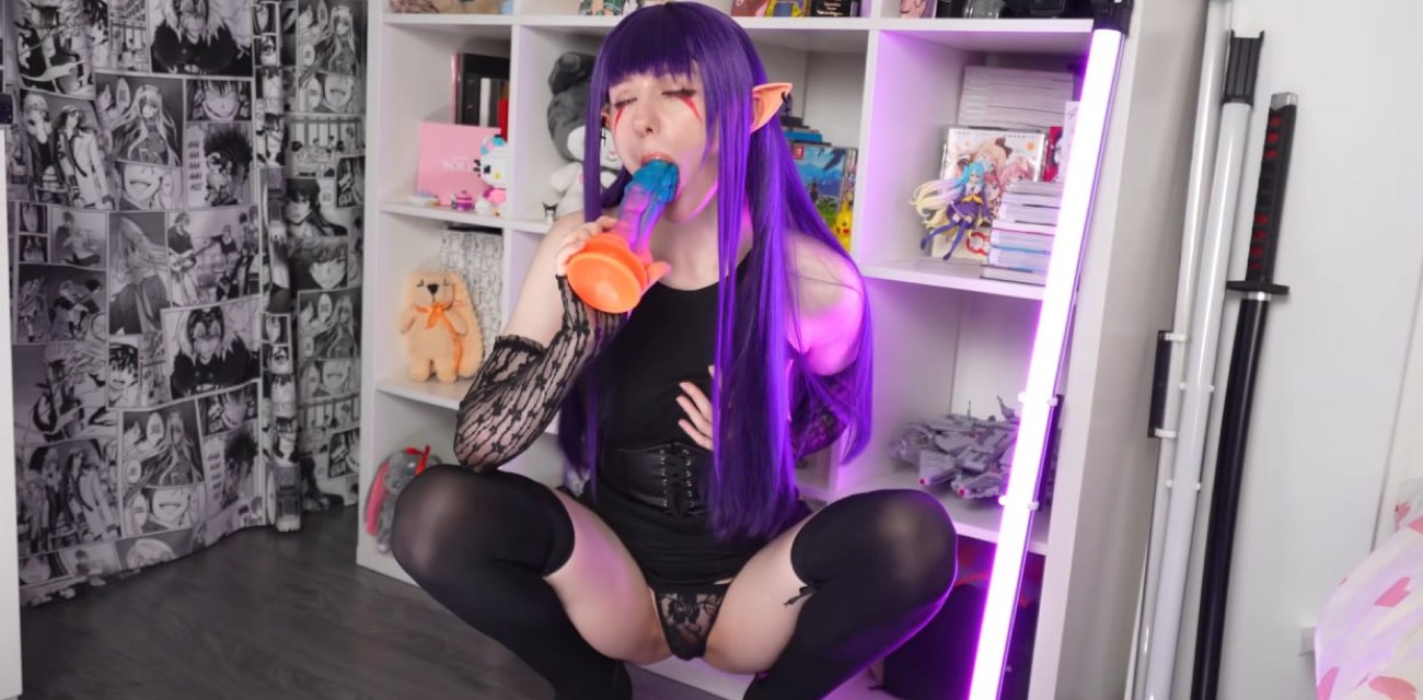 欧美高颜值女神Tulpina独自沉浸自慰快感 阿嘿颜娇喘腰肢扭动 爽爆了