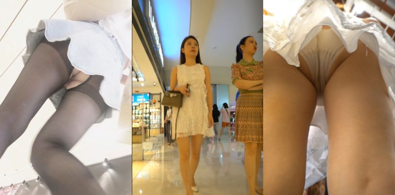 【抄底大神】最新力作！韵味十足的纱裙高跟美妇，穴缝处内裤全都浸湿了！