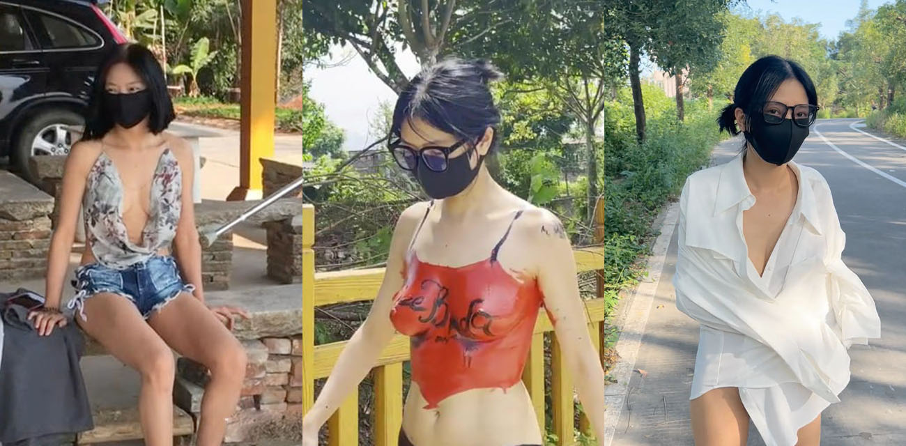 露出圈天花板级别姐妹花cikaimoon 大胆御姐直接人前玩露出 百次打卡惊呆众人