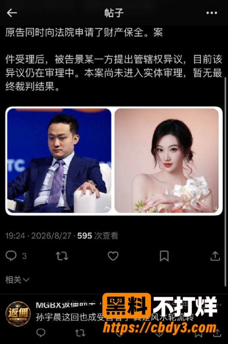 宇晨起诉景甜 27