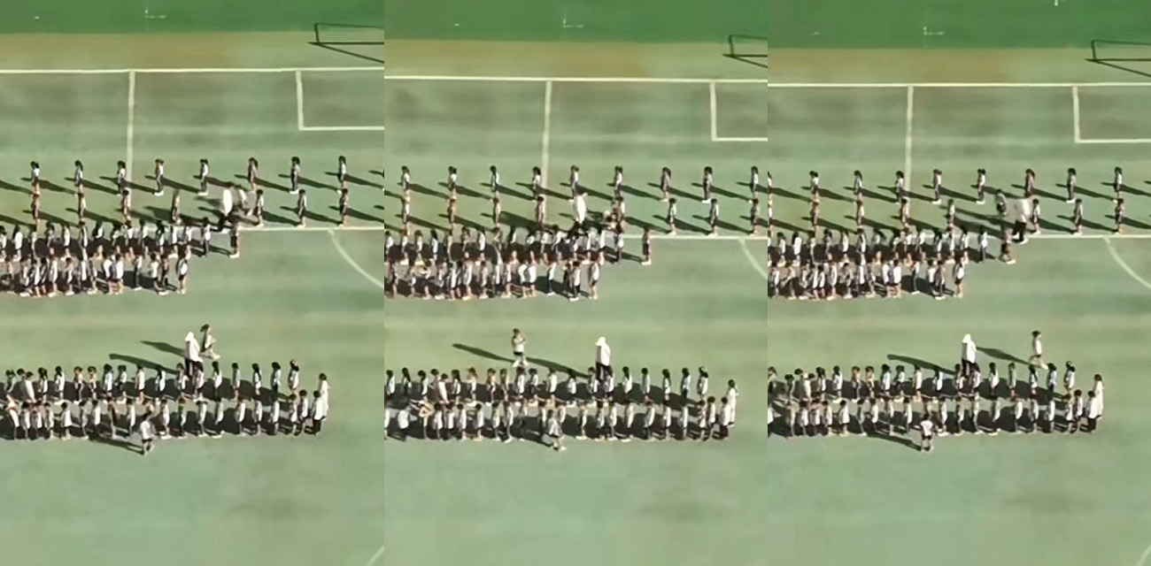 南宁小学老师踢学生视频流出 男老师操场暴力踹飞多名学生 衣冠禽兽师德崩坏