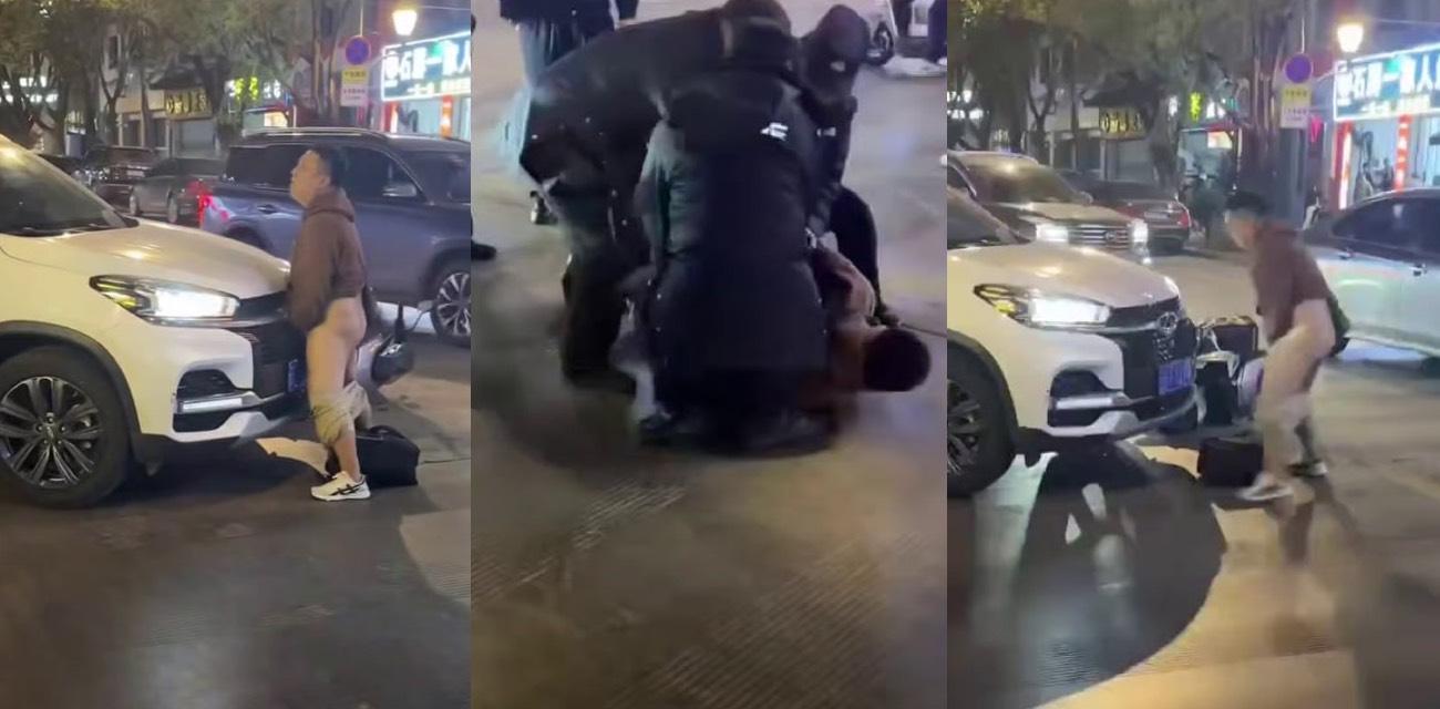 龟男性压抑大马路脱裤子日引擎盖 没洞还猛顶猎奇行为曝光