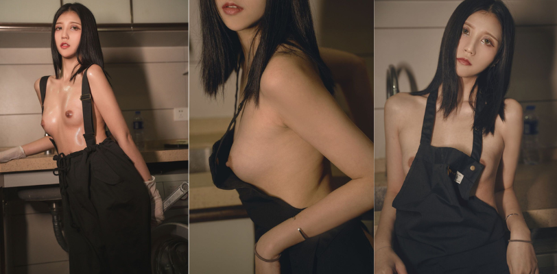 Cazi姬妃小厨娘性感福利套图 超燃露点裸露诱惑 这么能干的小厨娘你爱了吗