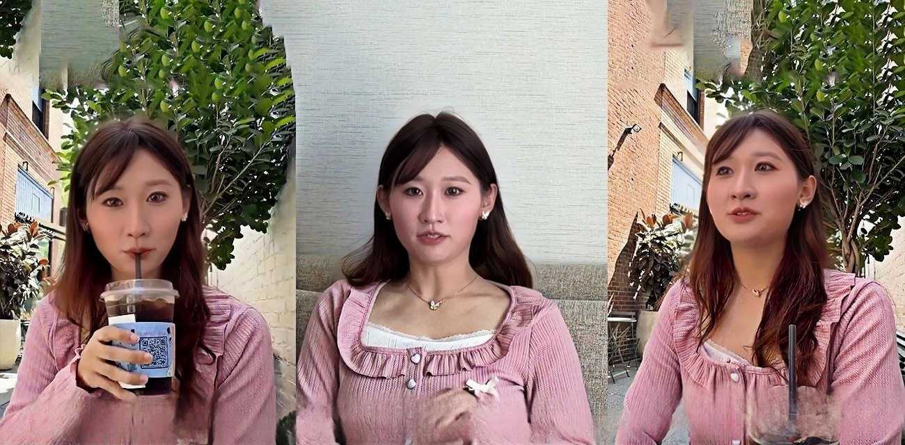 气质美女博主林千夜街头采访可爱女孩 最后变成酒店激烈做爱