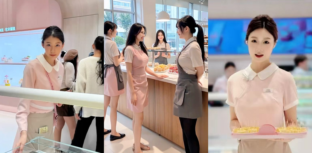 好利来空姐级店员招聘 美女为入职献身HR 所谓颜值即正义莫过如此