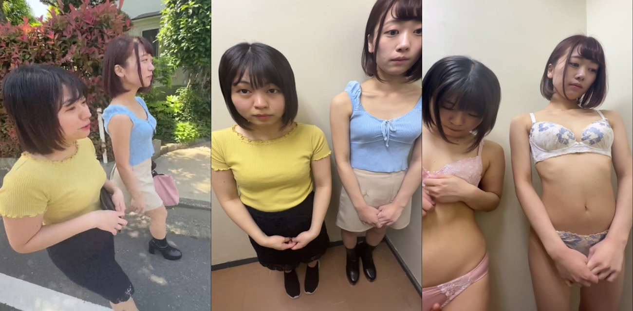 日本素人博主Pascal 楼道里被大神堵住 双飞超嫩姐妹援助交际实录