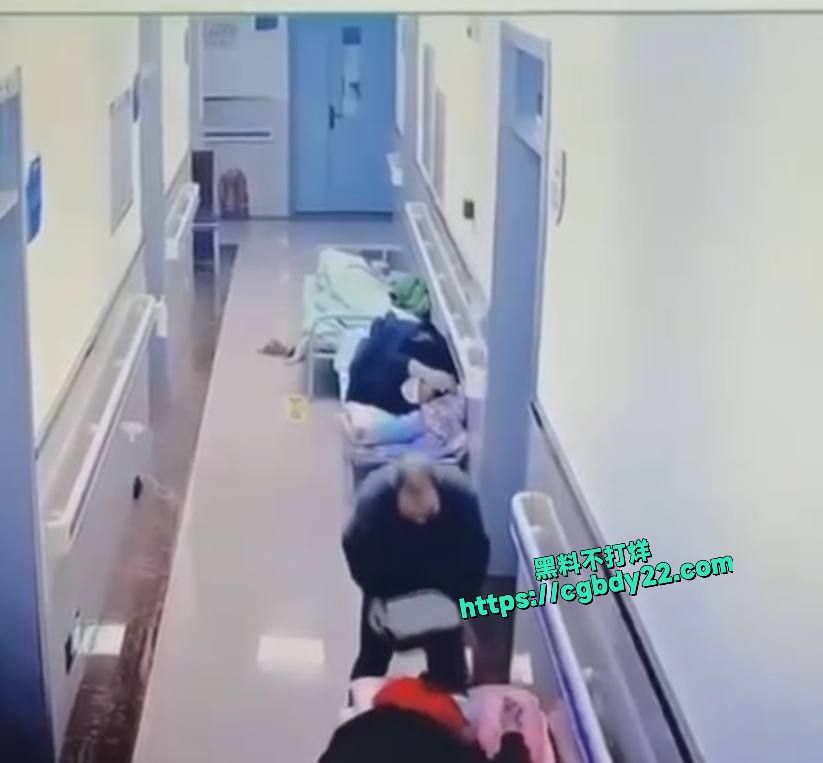老头搬大石头在医院走廊杀人2