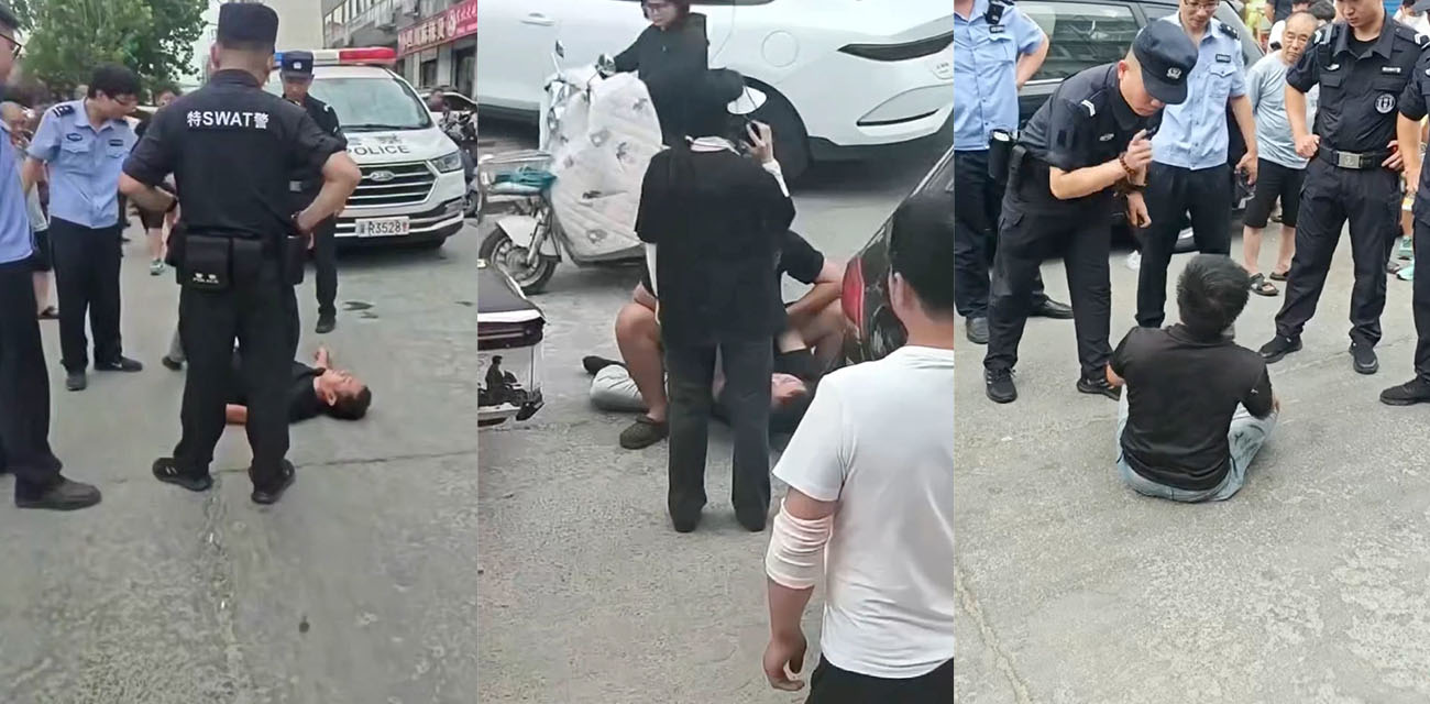 本来只是简单的打架斗殴 后续竟然变成袭警挟持人质 这就是完美的犯罪进化论