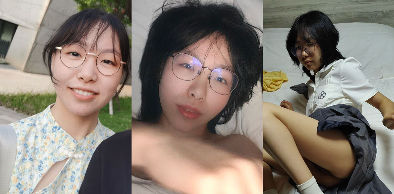 眼镜JK制服学生嫩妹反差一面 蝴蝶逼被男友完成黑金鲍 年轻小仙女身经百战