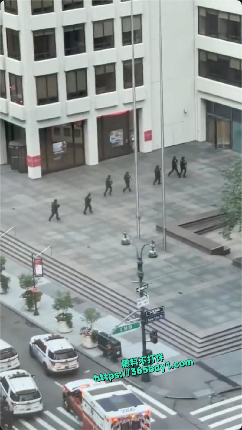 曼哈顿中城黑石集团总部公园大道345号发生枪击案6