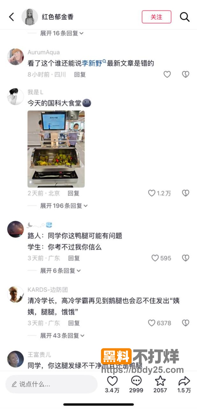 清华姚班李新野狠怼清北母狗03