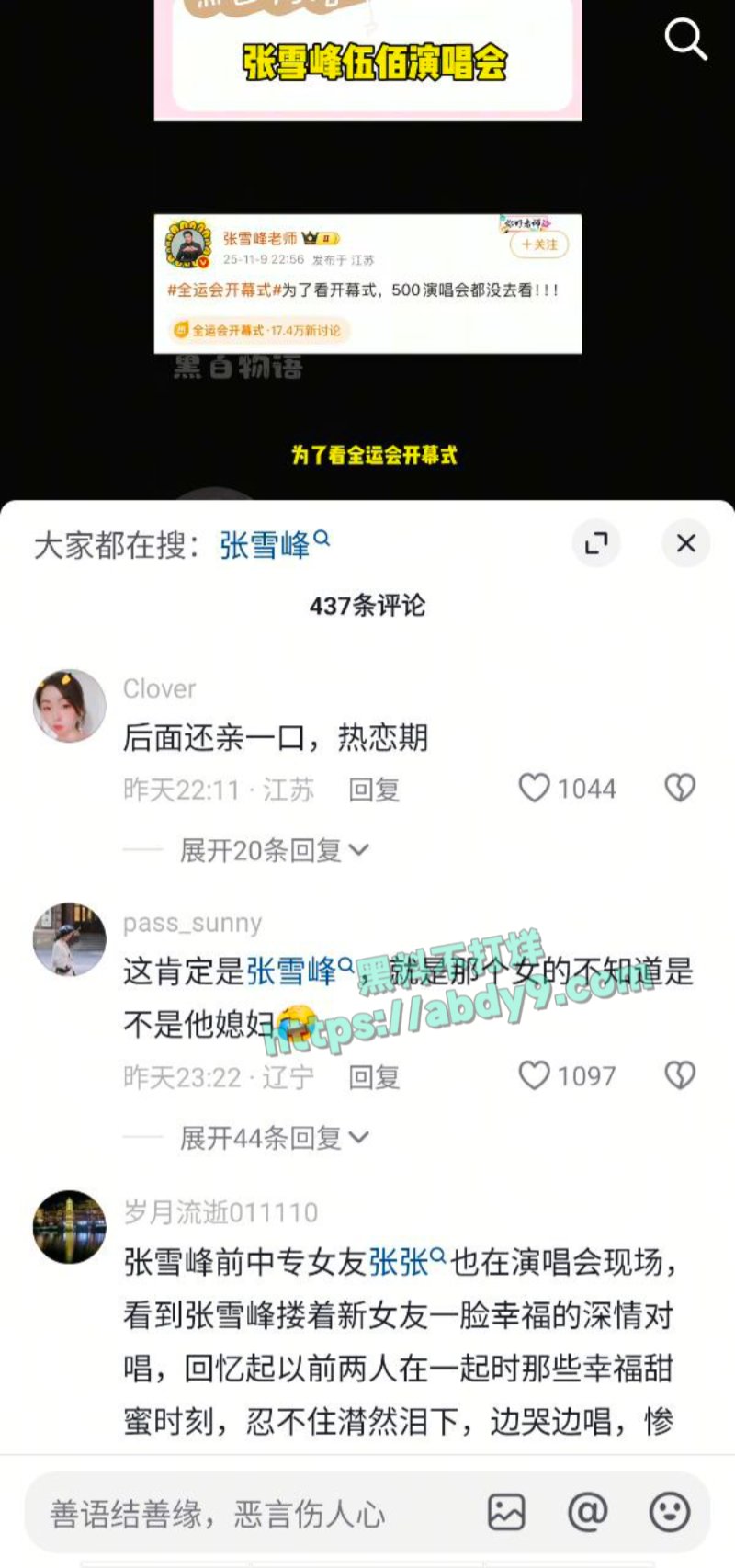 张雪峰带三姐看伍佰演唱会4