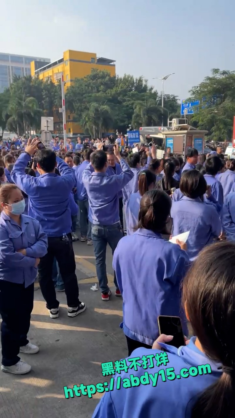 深圳易力声科技有限公司罢工事件 14