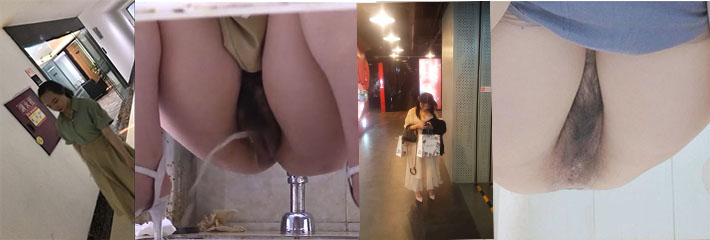 『厕拍偷拍』 偷拍珠宝店店员上厕所全过程，全景拍摄+后拍，各种角度全方位展现