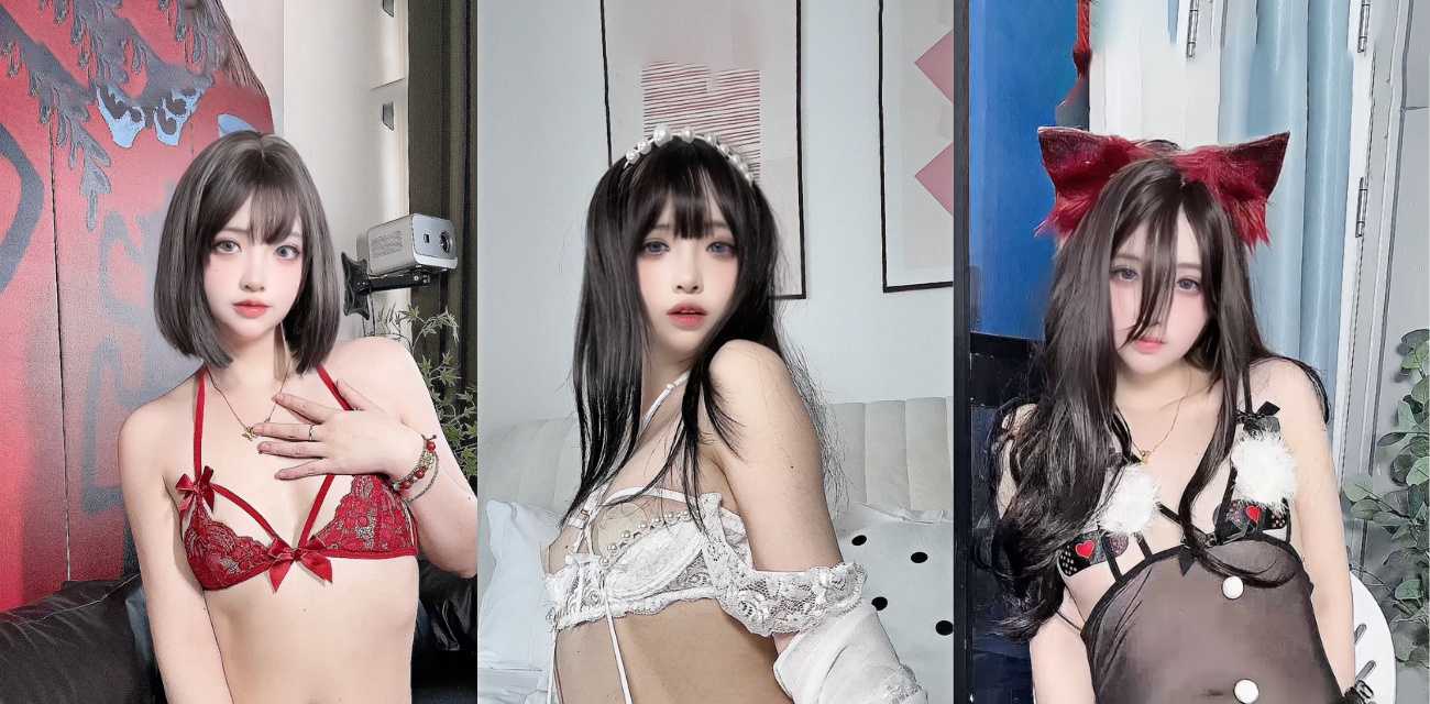 推特福利姬 疯猫Cosplay最新作品曝光 穿着红黑丝袜撅起屁股私处若隐若现诱惑力极强