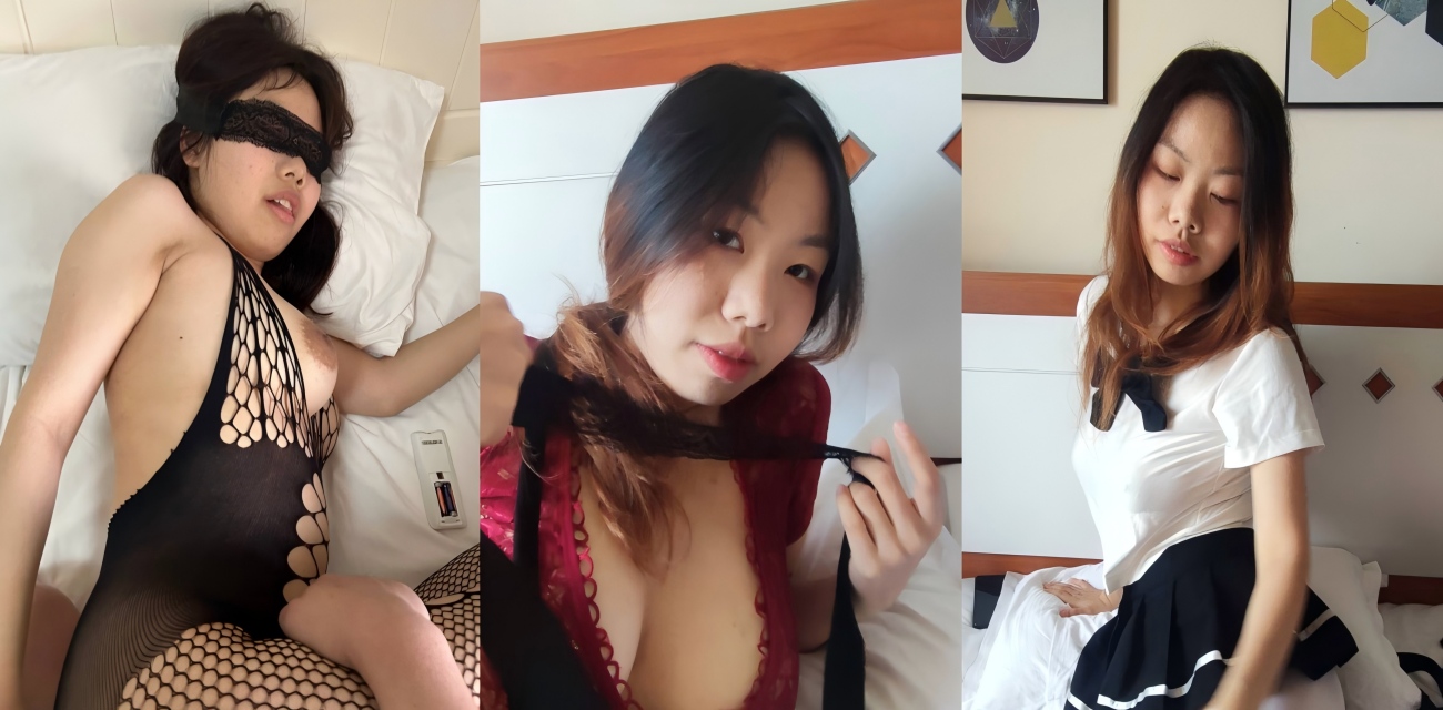 陕西大学生何欢 白丝袜叼内裤 被学长猛干大奶乱颤 人设彻底崩塌