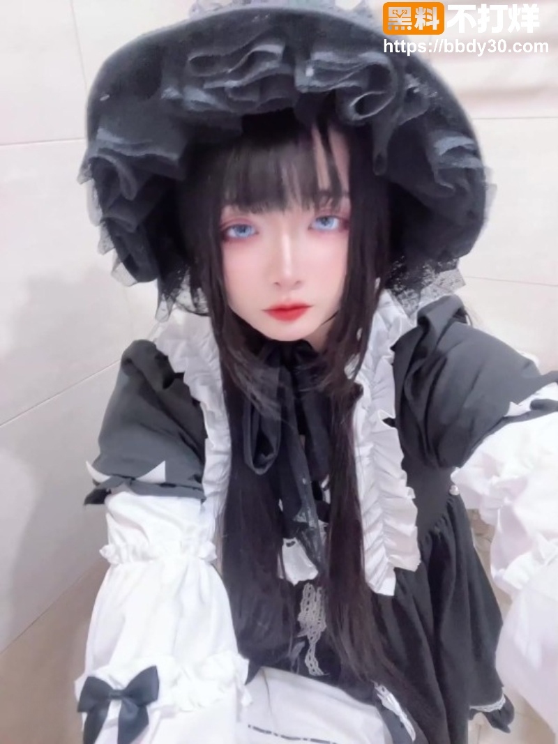 落落Raku洛丽塔JK百合白丝扣穴 5