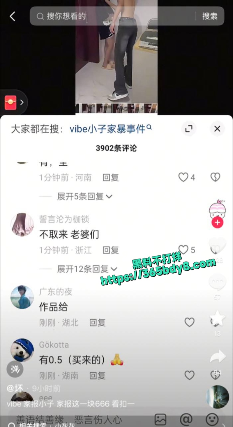 抖音vibe小子家暴1