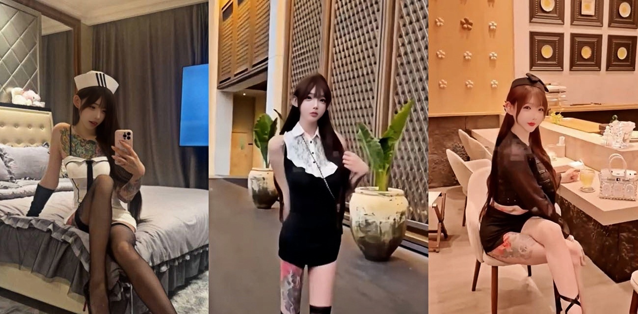 抖音高颜值mo你别哭巨乳约炮金主 黑吊带黄旗袍口交猛干视频流出