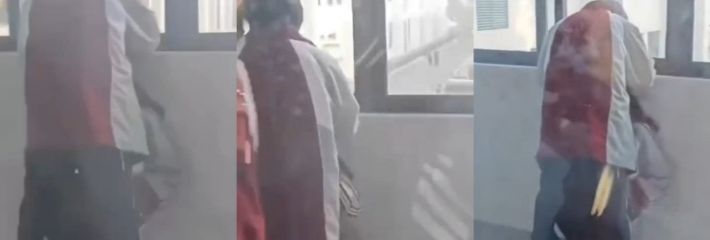 江苏淮阴中专教室走廊变活春宫 学生狗男女当众表演口交偷拍视频疯传！