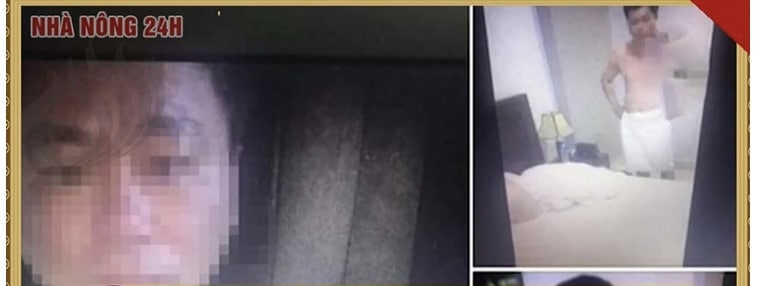 越南 胡志明 市十警区副局长和女下属开房被捉奸事件