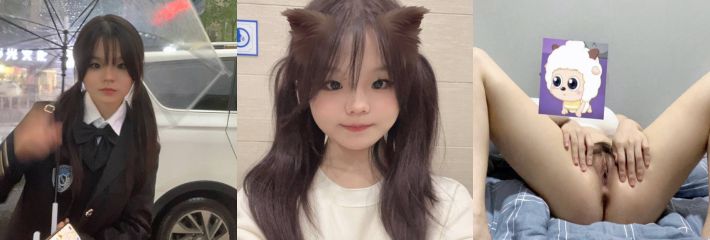 广州极品嫩妹杨婷婷可爱外表下隐藏极其淫荡的心 简短一分钟体验性爱撸点高潮！