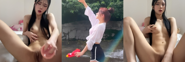 韩国露脸反差婊母狗土豪高价定制 高颜美女脸穴同框自慰喷水阿黑颜！